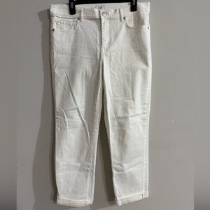 LOFT White Denim Pants
